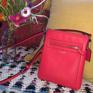 Coach pink crossbody bag